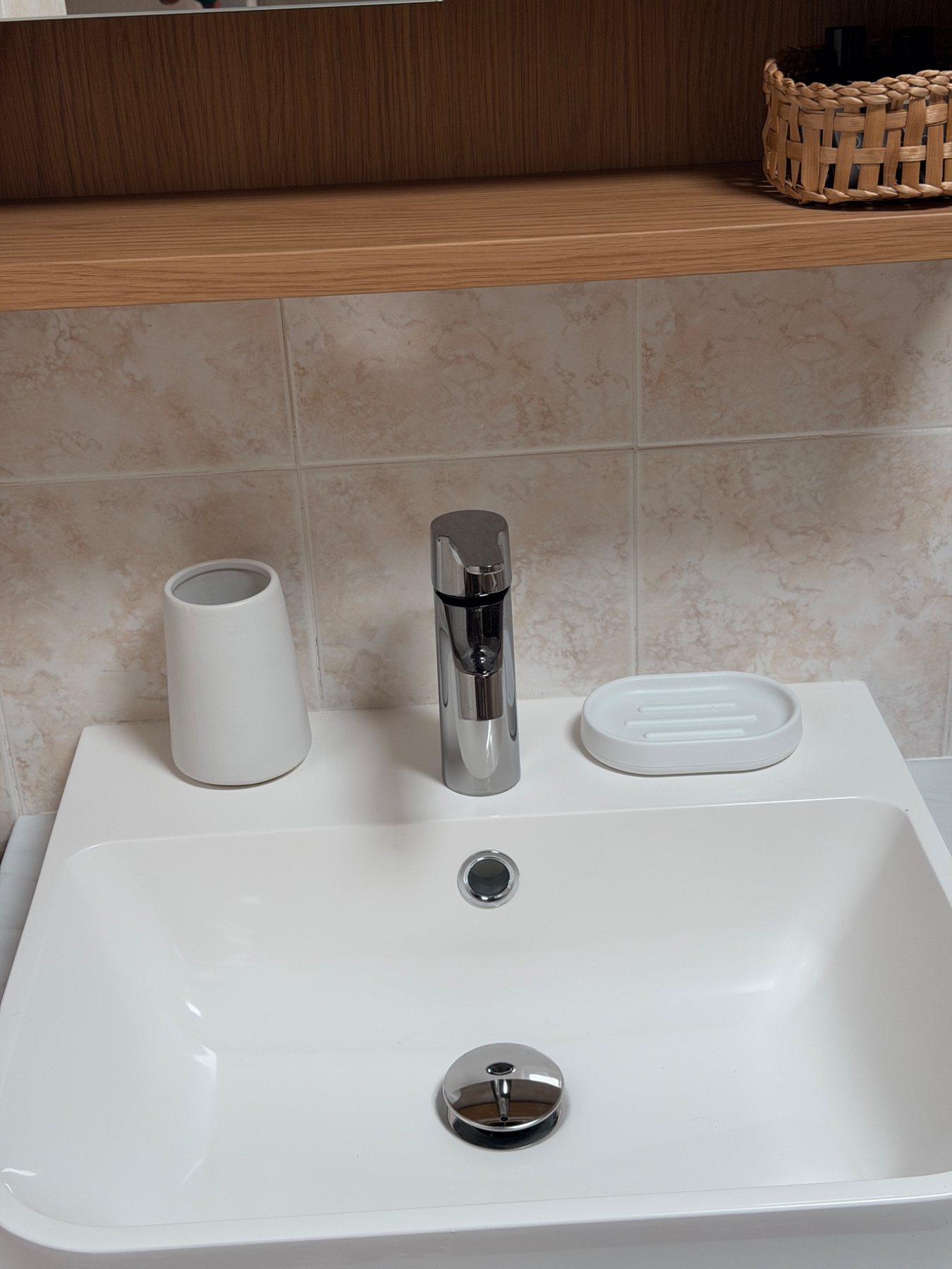Dettaglio del lavabo