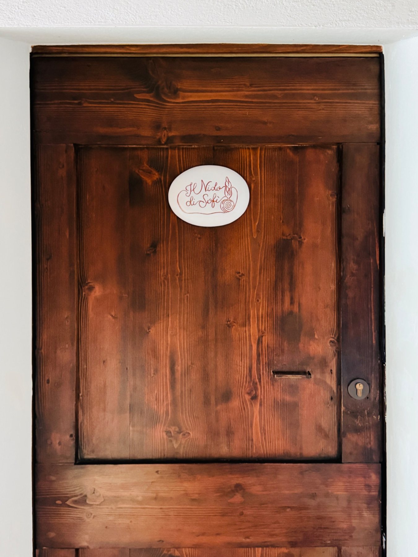 Porta d'ingresso in legno